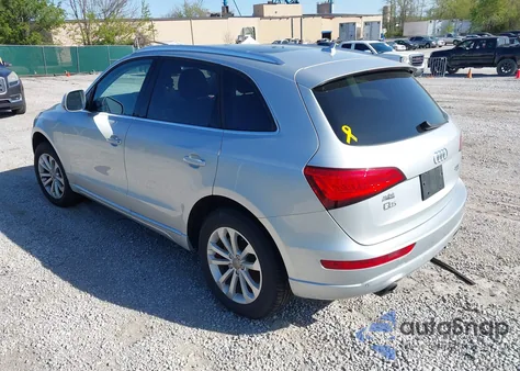 2013 Audi Q5 2.0T Premium z USA, uszkodzony, nr VIN WA1LFAFP1DA085057